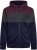 Kam Jeans 7083 Zip Thru Cut & Saw Brooklyn Hoodie Fig - Pulovere & hanorace - Pulovere & Hanorace Bărbați Mărimi Mari