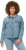 Ulla Popken Embroidered Denim Jacket Light Blue - Geci - 