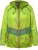 Ulla Popken Neon Rain Jacket Activewear Safety Yellow - Geci - 