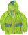 Ulla Popken Neon Rain Jacket Activewear Safety Yellow - Geci - 