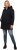 Ulla Popken HYPRAR Triple Function Fully Lined Waterproof Coat Black - Geci - 