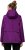 Ulla Popken HYPRAR Water-Repellent Windbreaker Dark Purple - Geci - 