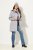 Ulla Popken HYPRAR Melange Softshell Jacket Grey Melange - Geci - Jachete de damă marimi mari