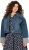 Ulla Popken Wide Cuff Denim Jacket Blue Denim - Geci - 