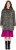 Ulla Popken Leopard Print Shirt Jacket Black - Geci - 