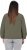 Ulla Popken Cargo Style Elastic Hem Jacket Olive Grey - Geci - 