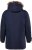 Men Plus Parka With Fur Hood Navy - Geci - Geci Bărbați Mărimi Mari