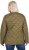 Ulla Popken HYPRAR Lightweight Quilted Water-Repellent Jacket Olive - Geci - 
