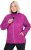 Ulla Popken HYPRAR Lightweight Quilted Water-Repellent Jacket Berry - Geci - 
