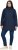 Ulla Popken HYPRAR Laser Quilted Jacket Navy - Geci - 