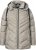 Ulla Popken HYPRAR Water-Repellent Quilted Jacket Medium Grey - Geci - 