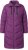 Ulla Popken HYPRAR Longline Water Repellent Jacket Plum - Geci - 