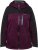 Ulla Popken HYPRAR Lightweight Triple Function Jacket Dark Berry - Geci - 