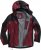 Ulla Popken HYPRAR Lightweight Triple Function Jacket Dark Berry - Geci - 