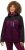 Ulla Popken HYPRAR Lightweight Triple Function Jacket Dark Berry - Geci - 
