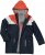 Ulla Popken HYPRAR Color Block Triple Function Ski Jacket Black - Geci - 