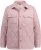 Ulla Popken Wavy Quilted Fully Lined Lightweight Jacket Old Pink - Geci - 
