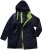 Ulla Popken HYPRAR Triple Function Contrast Trim Quilted Lining Jacket Navy - Geci - 