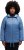 Ulla Popken Reversible Butterfly Print Fully Lined Quilted Jacket Blue Denim - Geci - 