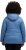 Ulla Popken Reversible Butterfly Print Fully Lined Quilted Jacket Blue Denim - Geci - 