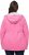 Ulla Popken HYPRAR Striped Triple Function Jacket Fuchsia Pink - Geci - 