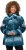 Ulla Popken HYPRAR 2-in-1 Waterproof Fitness Jacket Ink Blue - Geci - 