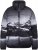 Ulla Popken HYPRAR Mountain Scene Performance Puffer Jacket Black - Geci - 