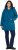 Ulla Popken HYPRAR Long Softshell Jacket Ocean Blue - Geci - 