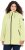 Ulla Popken Hyprar Soft Shell Water Repellent Hooded Jacket Lime Green - Geci - 