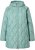 Ulla Popken HYPRAR Quilted Water Repellent Jacket Mint Green - Geci - 