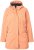 Ulla Popken Raindrop Print Longline Waterproof Jacket Mandarin - Geci - 