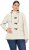Ulla Popken HYPRAR Toggle Button Microfleece Lined Jacket Light Champagne - Geci - 
