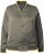 Ulla Popken Reversible Leopard Print College Collar Jacket Olive Grey - Geci - 