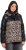 Ulla Popken HYPRAR Leopard And Leather Look Quilted Jacket Black - Geci - 