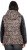 Ulla Popken HYPRAR Leopard And Leather Look Quilted Jacket Black - Geci - 
