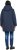 Ulla Popken HYPRAR Drawstring Waist Parka Navy - Geci - 
