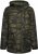 Kam Jeans KV143 Camo Print Hooded Coat Khaki - Geci - Geci Bărbați Mărimi Mari