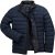 JP1880 Jacket Quilted Stand-up Collar Navy - Geci - Geci Bărbați Mărimi Mari