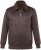 JP1880 Bomber Jacket Faux Leather Dark Brown - Geci - Geci Bărbați Mărimi Mari