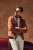 JP1880 Jacket Leather Lamb Nappa Brown - Geci - Geci Bărbați Mărimi Mari