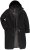 JP1880 Water-repellent Functional Coat with Wool Look Black - Geci - Geci Bărbați Mărimi Mari