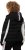 Ulla Popken HYPRAR Chevron Stripe Triple Function Quilted Fully Lined Ski Jacket Black - Geci - 