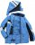 Ulla Popken HYPRAR Chevron Stripe Triple Function Quilted Fully Lined Ski Jacket Pastel Petrol - Geci - 