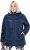 Ulla Popken Quilted Water Repellent Jacket Navy Blue - Geci & paltoane - 