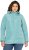 Ulla Popken Quilted Water Repellent Jacket Soft Turquoise - Geci - 