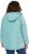 Ulla Popken Quilted Water Repellent Jacket Soft Turquoise - Geci - 