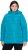 Ulla Popken Quilted Water Repellent Jacket Turquoise - Geci - 
