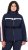 Ulla Popken Triple Function Racing Stripe Jacket Navy - Geci - 