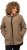 Ulla Popken Long Sleeve Hooded Teddy Jacket Putty - Geci - 