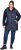 Ulla Popken HYPRAR Softshell Long Cut Jacket Navy - Geci - 